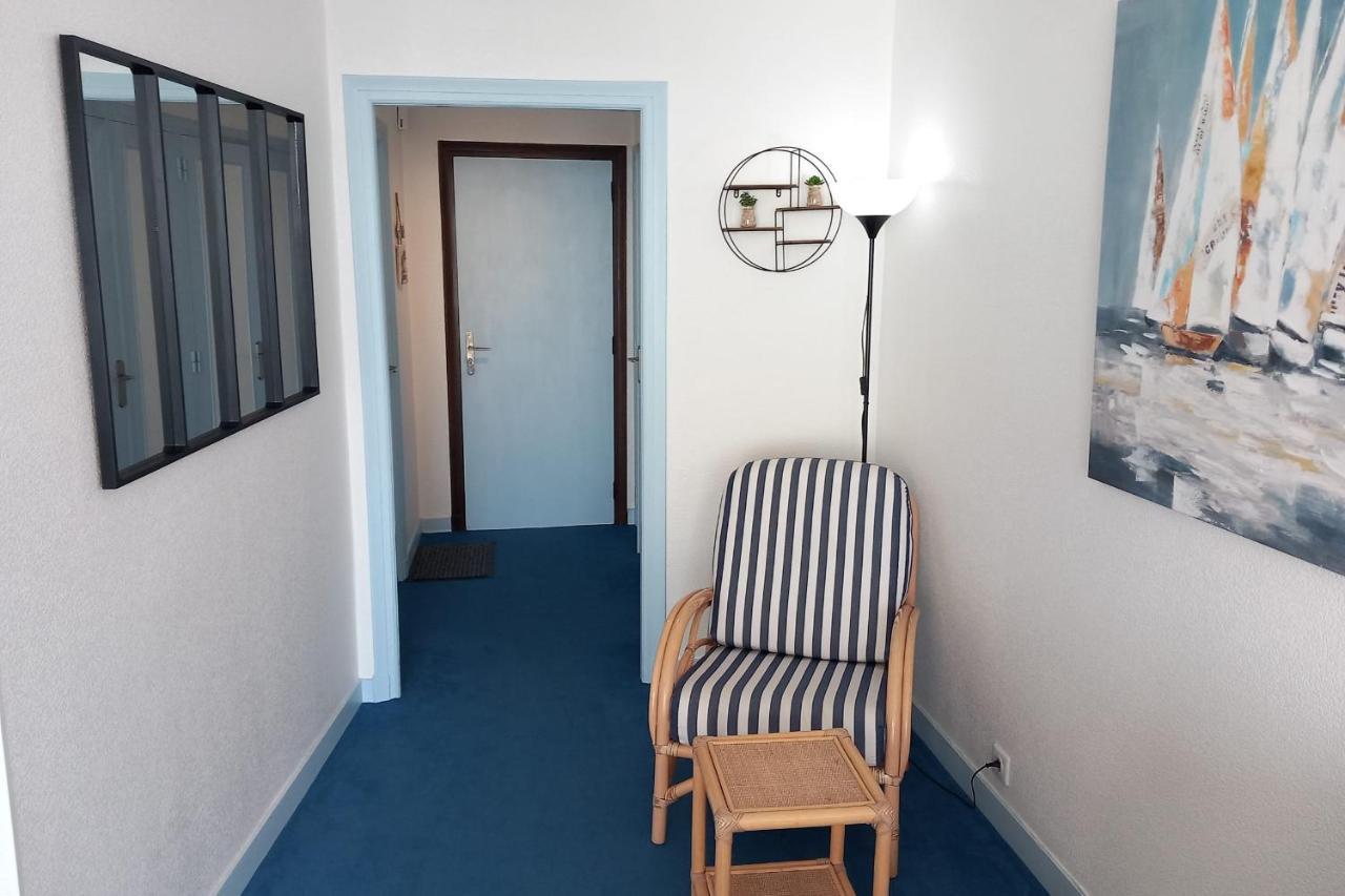 Grand Studio Vue Mer Dans Residence Des 3 Iles Pres De La Thalasso Quiberon Buitenkant foto