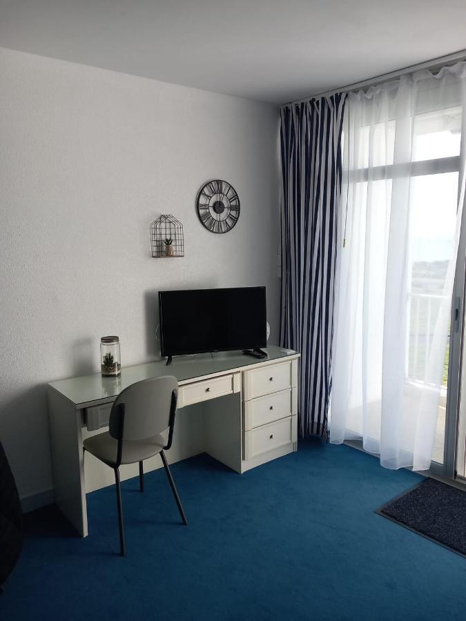 Grand Studio Vue Mer Dans Residence Des 3 Iles Pres De La Thalasso Quiberon Buitenkant foto